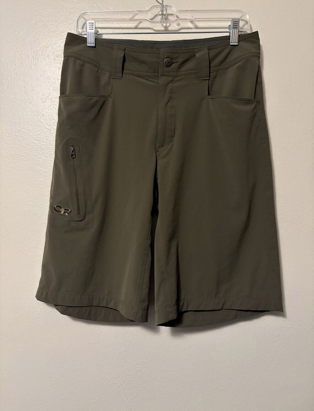 Outdoor Research Ferrosi Shorts Mens 30 Green 12" Inseam Technical Cargo V055